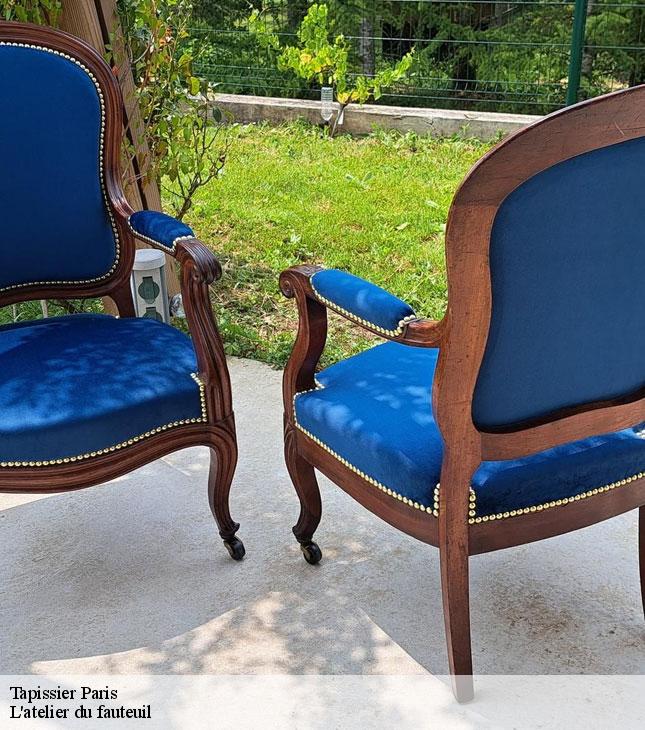Tapissier 75 Paris L'atelier du fauteuil